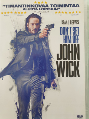 John Wick DVD Keanu Reeves