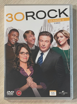 30 ROCK: Kausi 4 (2009-2010) 3DVD (UUSI)