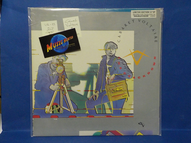 CABARET VOLTAIRE - THE CRACKDOWN M-/M- UK -83 2LP