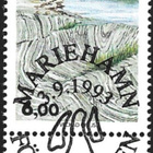 Åland 1993 Kallioperä 6,00 mk EP Lape 077 alareuna LOISTO - pikkukuva 2