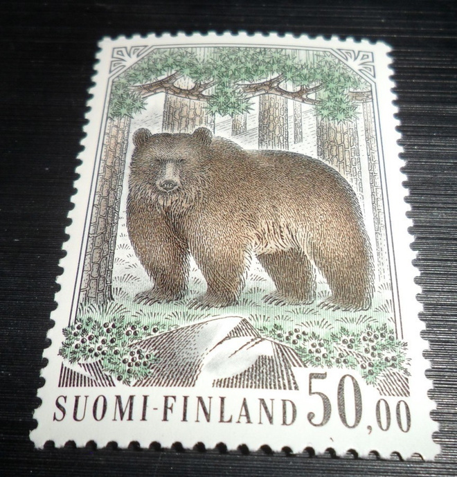 LaPe 1087 ** YLEISMERKKI KARHU 1989