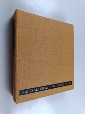 Sampo ei sanoja puutu : Kalevalaseuran vuosikirja 54 : Ma...