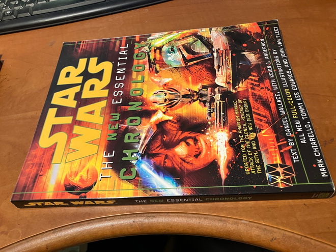 STAR WARS THE NEW ESSENTIAL CHRONOLOGY HYVÄ
