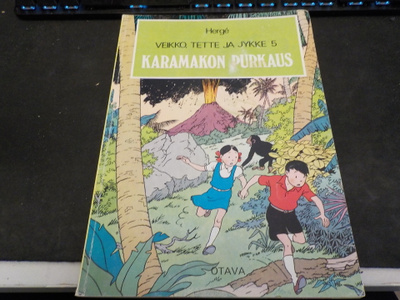Herge - Veikko, Tette ja Jukke 5 Karamakon purkaus