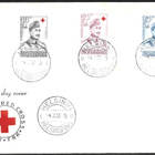 FDC 1952 Punainen Risti Mannerheim LaPe 407-409 LOISTOT - pikkukuva 1