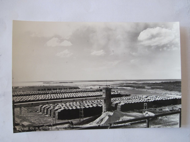 VANHA Postikortti Kemi Lappi 1950-luku Alkup.Mallikappale
