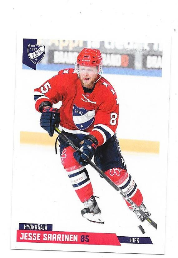 2019-20 CardSet #10 Jesse Saarinen HIFK