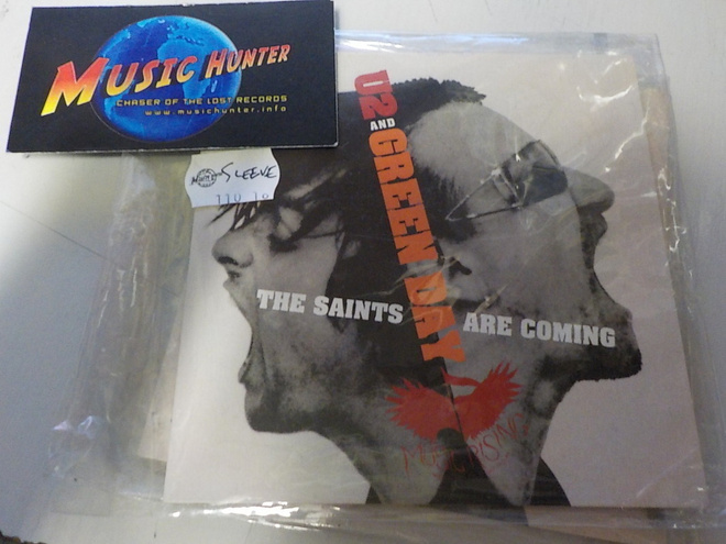U2 AND GREEN DAY - THE SAINTS ARE COMING CDS UUSI (+)