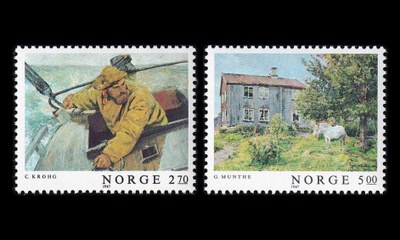 Norja 979-80 ** Maalaustaiteen klassikoita (1987)