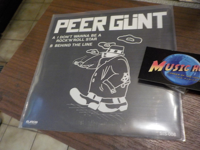 PEER GÜNT - I DON'T WANNA BE A ROCK 'N' ROLL STAR 7'' SINGLE