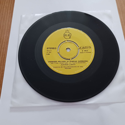 Juhani Lahti – Mä Lähren Lempiä Tapaamaan 7" orig 1974 mint!