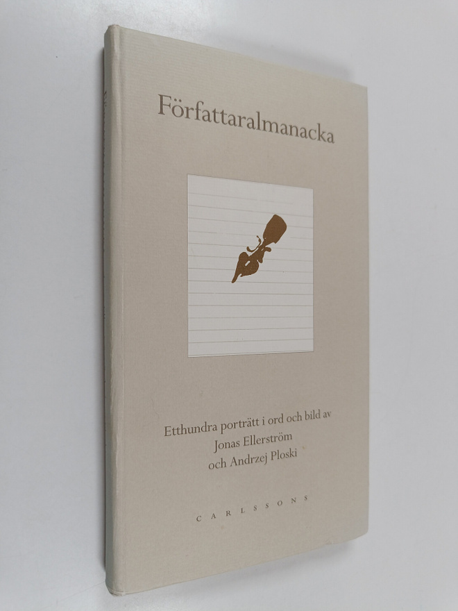 Jonas Ellerström : Författaralmanacka : etthundra porträt...