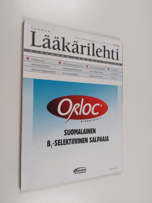 Suomen lääkärilehti 25-26/2001