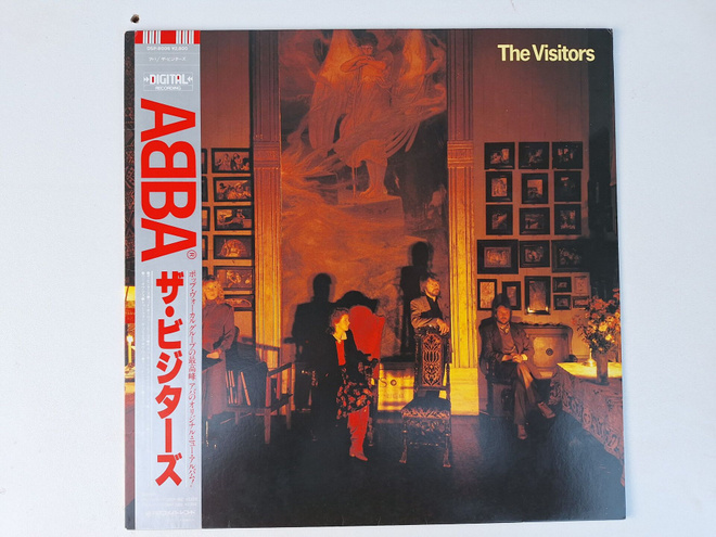 ABBA The Visitors Japanilainen LP DSP-8006