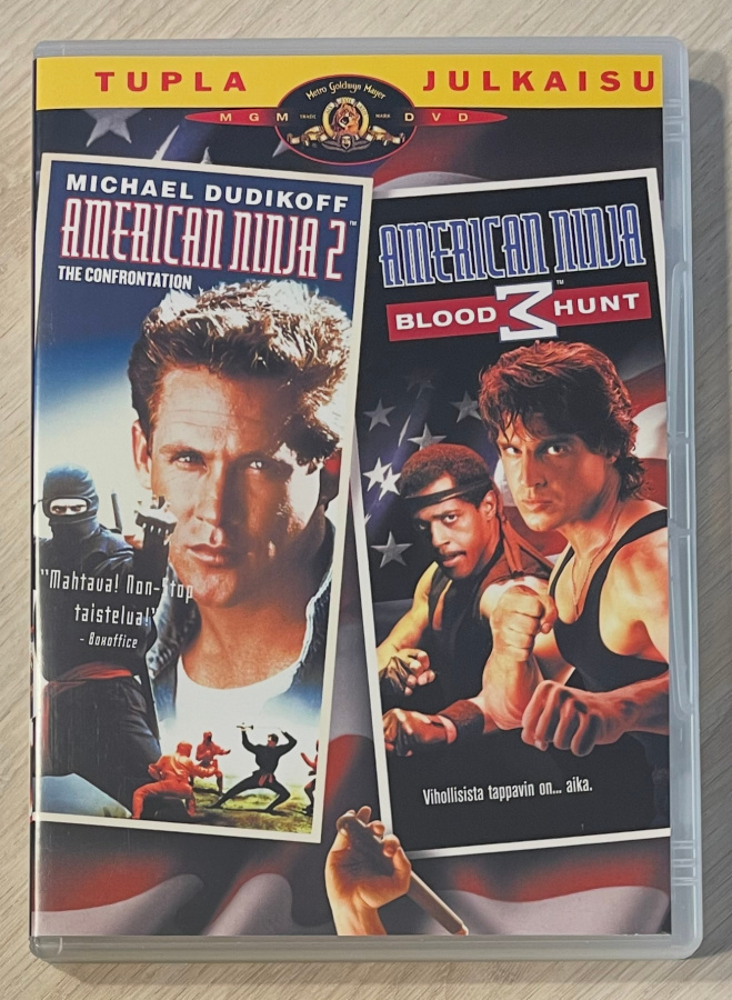 American ninja 2 (1987) & American ninja 3 (1989) 2DVD