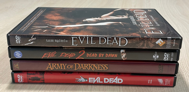 Sam Raimi: EVIL DEAD -kokoelma (4DVD) Bruce Campbell