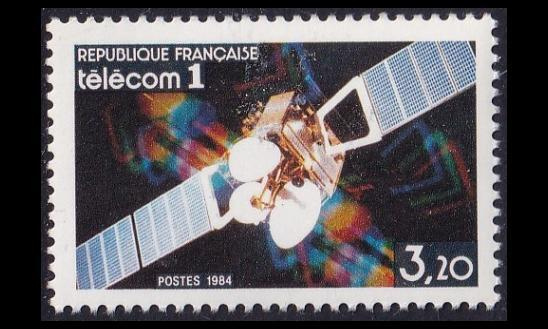 Ranska 2459 ** Satelliitti (1984)