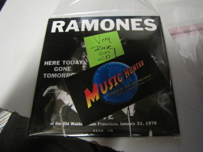 RAMONES - HERE TODAY GONE TOMORROW CD UUSI