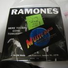 RAMONES - HERE TODAY GONE TOMORROW CD UUSI - pikkukuva 1