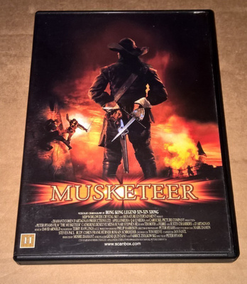 MUSKETEER  TOIMINTA DVD