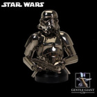 STAR WARS GENTLE GIANT CHROME STORMTRO - HEAD HUNTER STORE. - pikkukuva 1