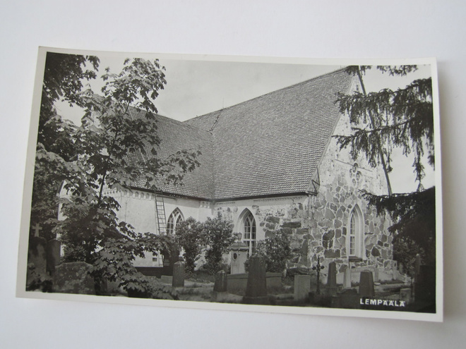 VANHA Postikortti  Lempäälä 1950-l  Alkup.Mallikappale