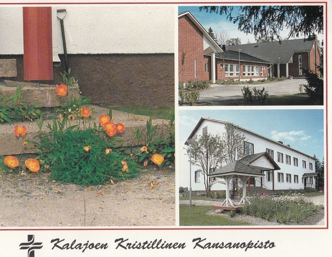 Kalajoki  Kansanopisto sommitelmakortti väri  p213