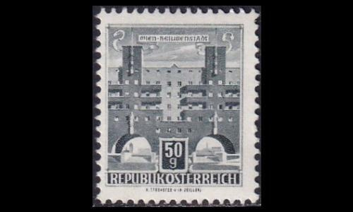 Itävalta 1153 ** Käyttösarja rakennuksia 50 g (1964)