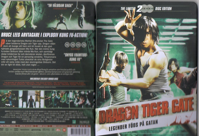 Dragon Tiger Gate	(41 073)	k	-SV-	Steelbox,	DVD	(2)	donnie y