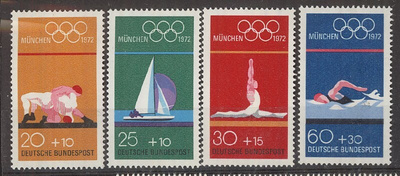 Bund Mi 719-22 +