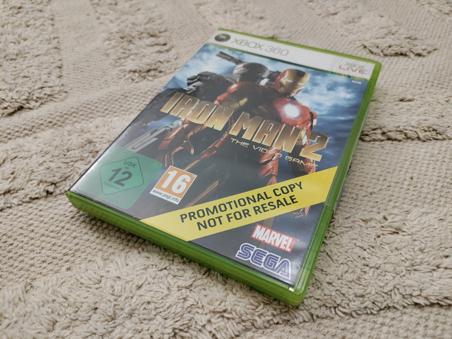 Iron Man 2 The Video Game - Xbox 360 (promo)