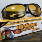 HD Vision Hämäränäkö Ajolasit Silmälasien Päälle, musta UUSI - pikkukuva 1