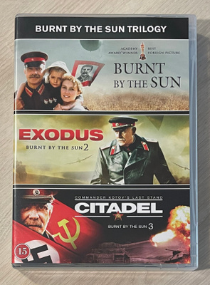 Nikita Mikhalkov: AURINGON POLTTAMA Trilogia (3DVD) *UUSI*