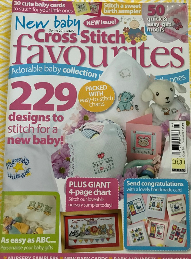 Ristipistolehti Cross Stitch favourites Baby