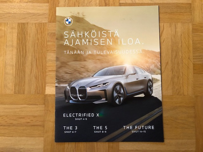 Esite BMW ladattavat hybridit ja sähköautot 2020 G20 G30 G01