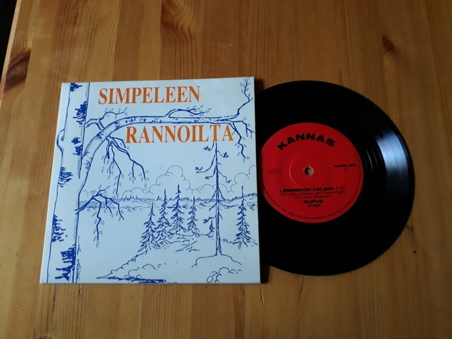 Rufus – Lemmikon Valssi 7" ps 1989 Iskelmä nm