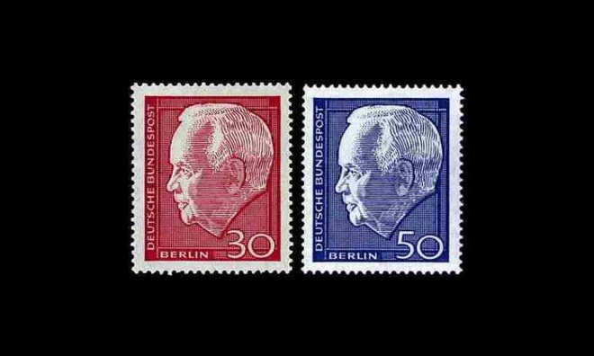 Berlin 314-5 ** Heinrich Lubke (1967)