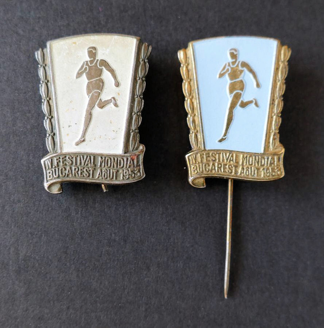 Romanian Kokardi 1953 - 2 kpl