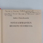 Jaakko J. Ranta-Knuuttila : Sotavammaisten huolto Suomess... - pikkukuva 2
