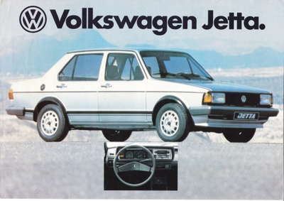 VW Jetta -esite, 1980