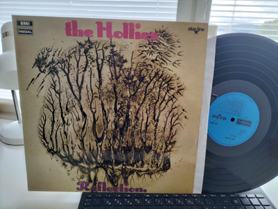 HOLLIES, Reflection, LP UK -69 SIISTI KUNTO !!