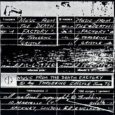 THROBBING GRISTLE music from the death factory 1976