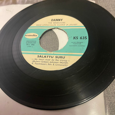 DANNY: Salattu suru * Vähän ennen kyyneleitä *FIN 1966