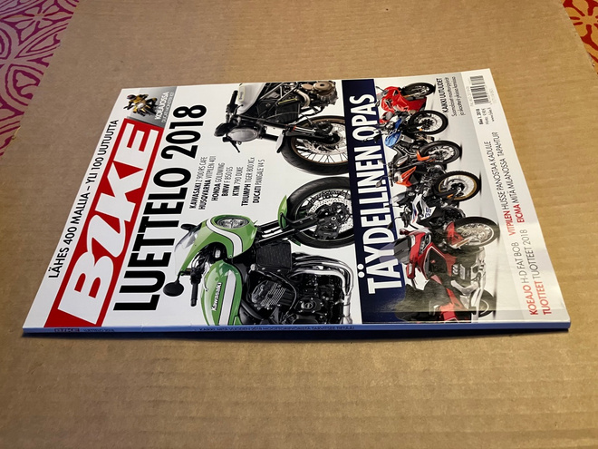 BIKE LEHTI 1/2018 LUETTELO 2018 HYVÄ
