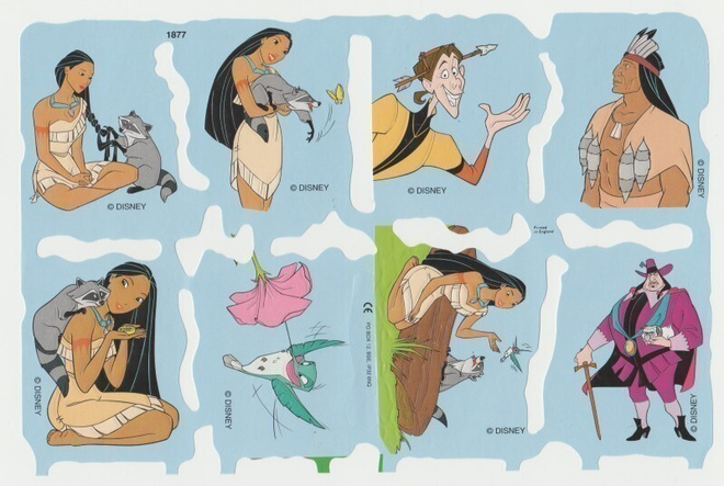* MLP 1877, Disney Pocahontas-arkki, harvinaisempi *