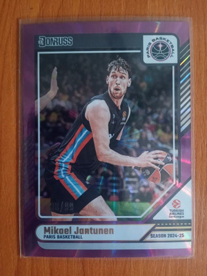 Mikael Jantunen koripallokortti /99