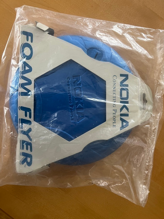 Nokia Foam Flyer frisbee