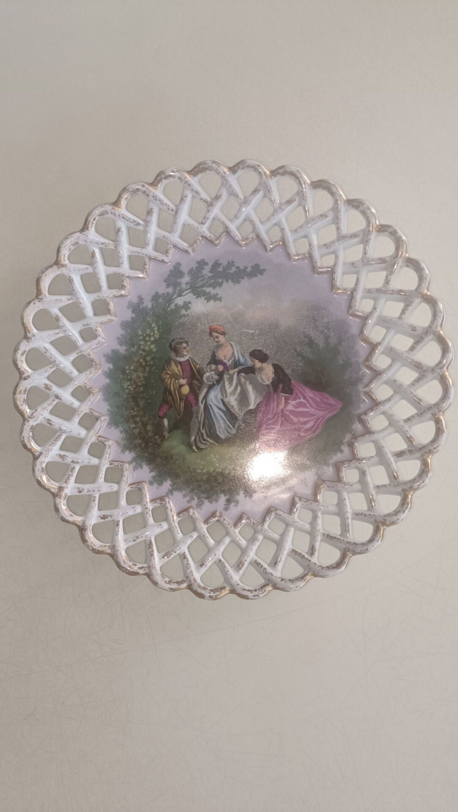 Antiikki Posliini Astia Kuznetsova Venäjä 1800-luku