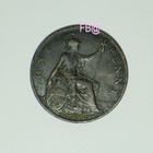 1917 Iso-Britannia one penny George V. 1 penni - pikkukuva 1