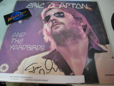 ERIC CLAPTON & THE YARD. LPMcCARTYN NIMMARILLA VARUSTETTUNA!